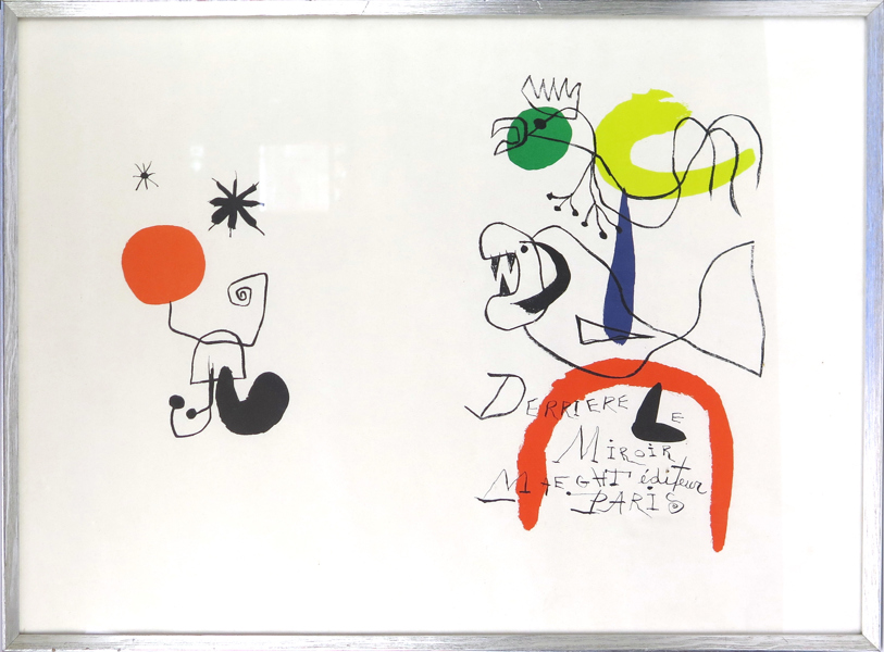 Miró, Juan, färglito, "Derrière le Miroir - Maeght Éditeur", signerad i trycket, synlig pappersstorlek 49 x 69 cm_33793a_8dbe83b508882e2_lg.jpeg