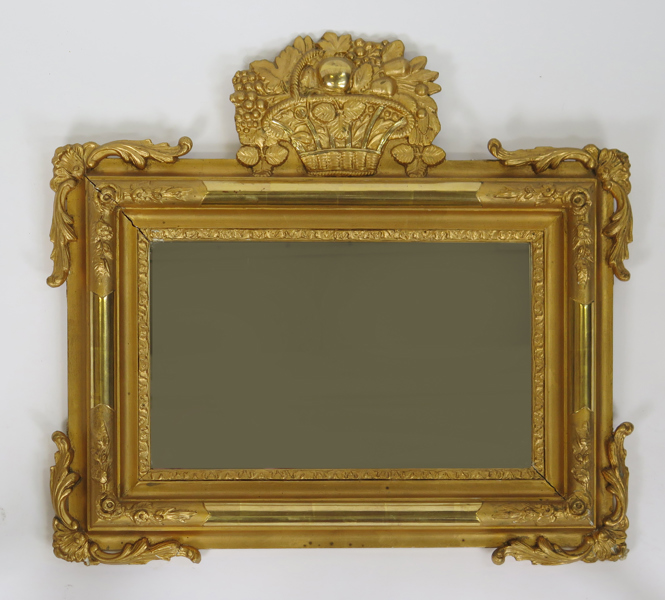 Spegel förgyllt och bronserat stuck och pastellage, nyrokoko, 1800-talets 2 hälft, b 65 cm_34169a_lg.jpeg