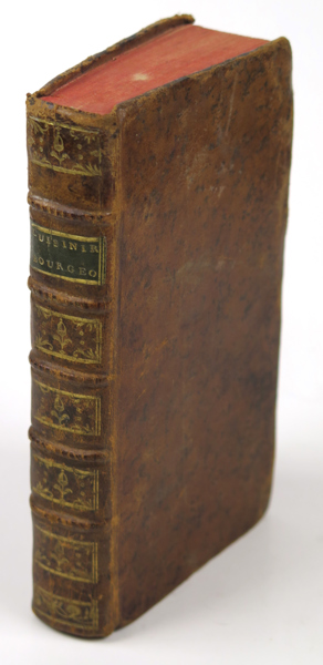 Bok, Menon, "La cuisinière bourgeoise , suivie de L'office a l'usage de tous ceux qui se mêlent de dépenses de maisons", Neuchatel 1785, skinnband