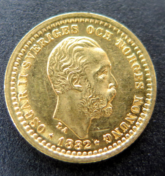 Guldmynt, 5 kr Oskar II 1882, vikt 2,24 gr 900/1000 guld, _35523a_8dc07bb284f7dc3_lg.jpeg
