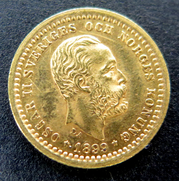 Guldmynt, 5 kr Oskar II 1899, vikt 2,24 gr 900/1000 guld, _35524a_8dc07bb1eefc9c9_lg.jpeg
