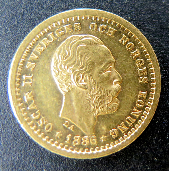 Guldmynt, 5 kr Oskar II 1886, vikt 2,24 gr 900/1000 guld, _35525a_8dc07bb1494e834_lg.jpeg