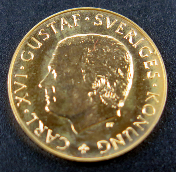 Guldmynt, 1000 kronor, Carl XVI Gustaf 1988, vikt 5,8 gram 900/1000 rödguld_35526a_8dc07bb087f1ceb_lg.jpeg