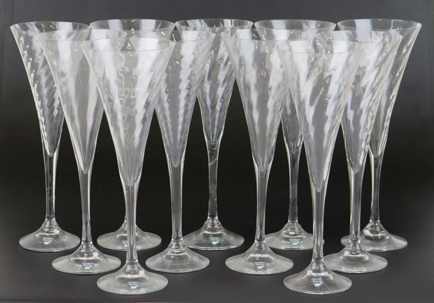 Cyrén, Gunnar för Orrefors, champagneglas, 11 st, "Helena", design 1976, höjd 22,5 cm_35667a_8dc14e6c1a6e1ff_lg.jpeg