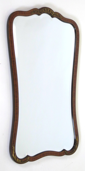 Spegel, palisander med intarsia och mässingsbeslag, 1900-talets mitt, höjd 91 cm_35903a_lg.jpeg