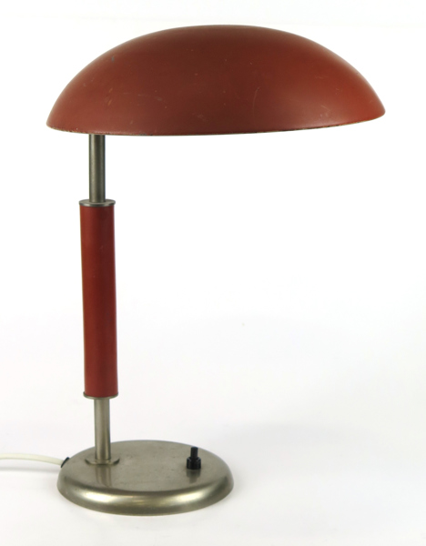 Okänd designer, 1920-30-tal, bordslampa, delvis lackerad metall, h 37 cm