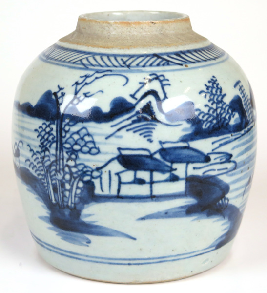 Bojan, porslin, Kina, Qing, 1800-tal, blå underglasyrdekor av flodlandskap, _3633a_8d873881180ee49_lg.jpeg