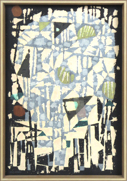 Jonson, Sven, kaseintempera, "Vinter", signerad, 72 x 50 cm, proveniens: i arv inom konstnärens familj_36407a_lg.jpeg