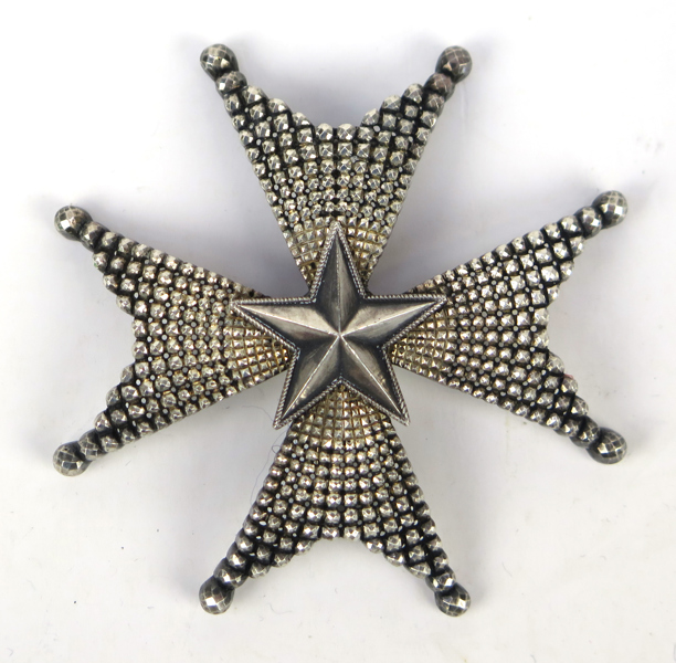 Kraschan, silver, Kommendör 1 klassen av Kungliga Nordstjärneorden, modell 1871, 8 x 8 cm_36434a_8dc2c7d004c6492_lg.jpeg