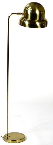 Ahlgren, Eje för Bergboms, golvlampa, mässing, "G125", h 130 cm, visst slitage, raster saknas