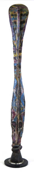Huvudprydnad, skuret och bemålat trä, så kallad "Bansonyi" eller "a-Mantsho-na-Tshol" (Serpent Headdress), Baga, Guinea, 1900-tal, , höjd 171 cm_37344a_8dc4c219b37efdd_lg.jpeg