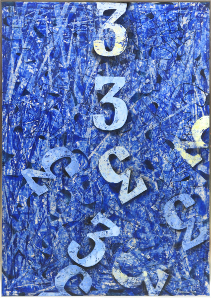 Qvarsebo, Mikael, olja, komposition med 3:or, signerad och daterad 1989, 101 x 70 cm_37956a_8dc556c35dd5516_lg.jpeg