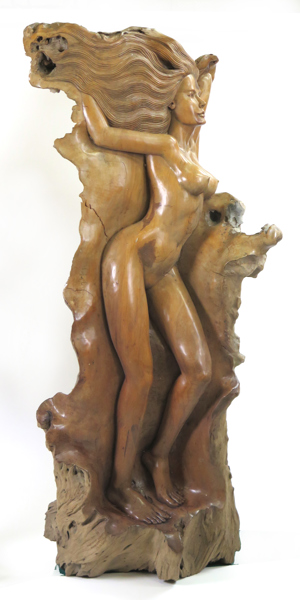 Okänd balinesisk konstnär, skulptur, skuren mahogny, stående kvinna, h 166 cm_37973a_8dc589ccf87ce88_lg.jpeg