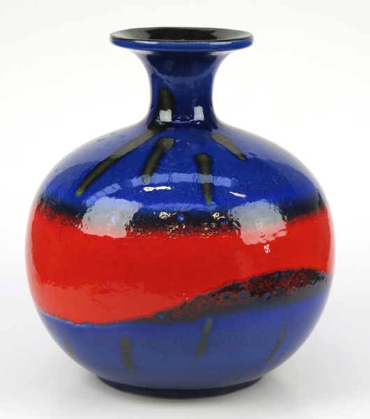 Okänd designer för Carstens Tönnieshof, vas, glaserad keramik, "Lava", 1960-tal, numrerad, h 26 cm_38315a_lg.jpeg