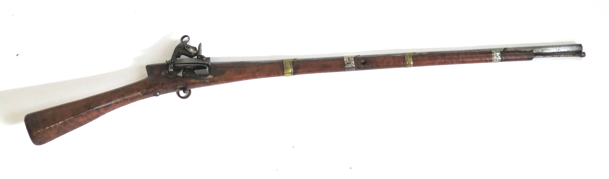 Snapplåsgevär, så kallat Kabylgevär, arabiskt kulturområde, 17-1800-tal, l 108 cm