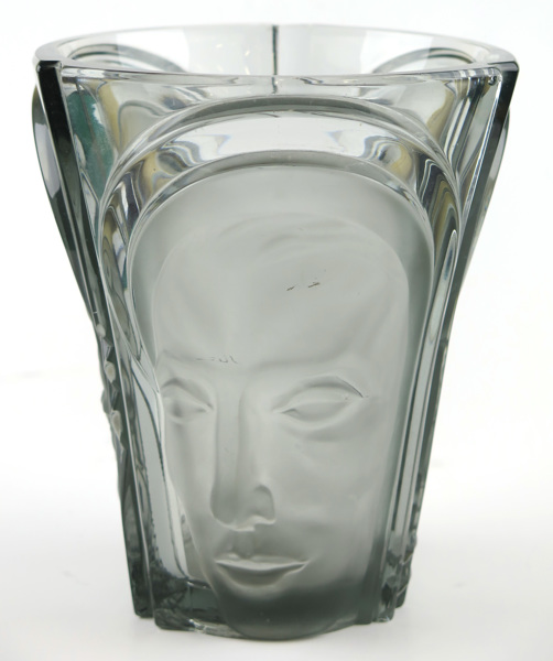 Okänd designer för Walther & Söhne, vas, gjutet, gråtonat glas, art-déco, 1920-30-tal,_4312a_lg.jpeg