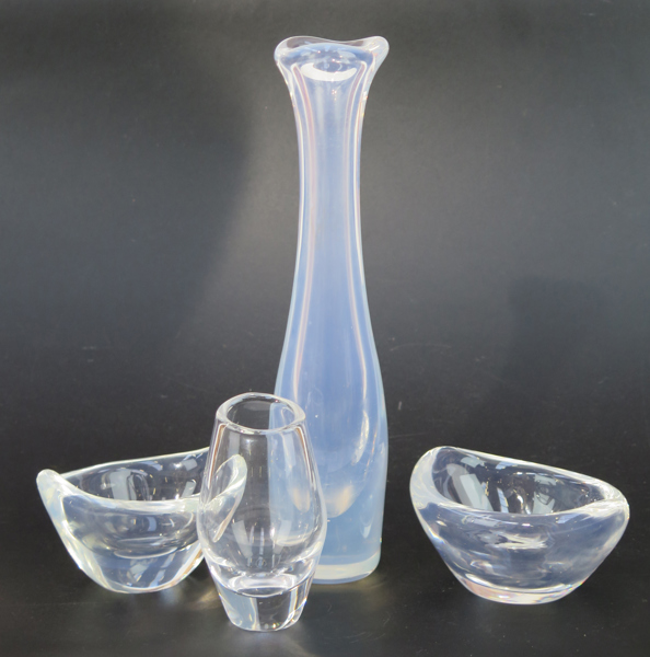 Palmquist, Sven, 4 delar glas, Selena, höjd 6 - 26 cm