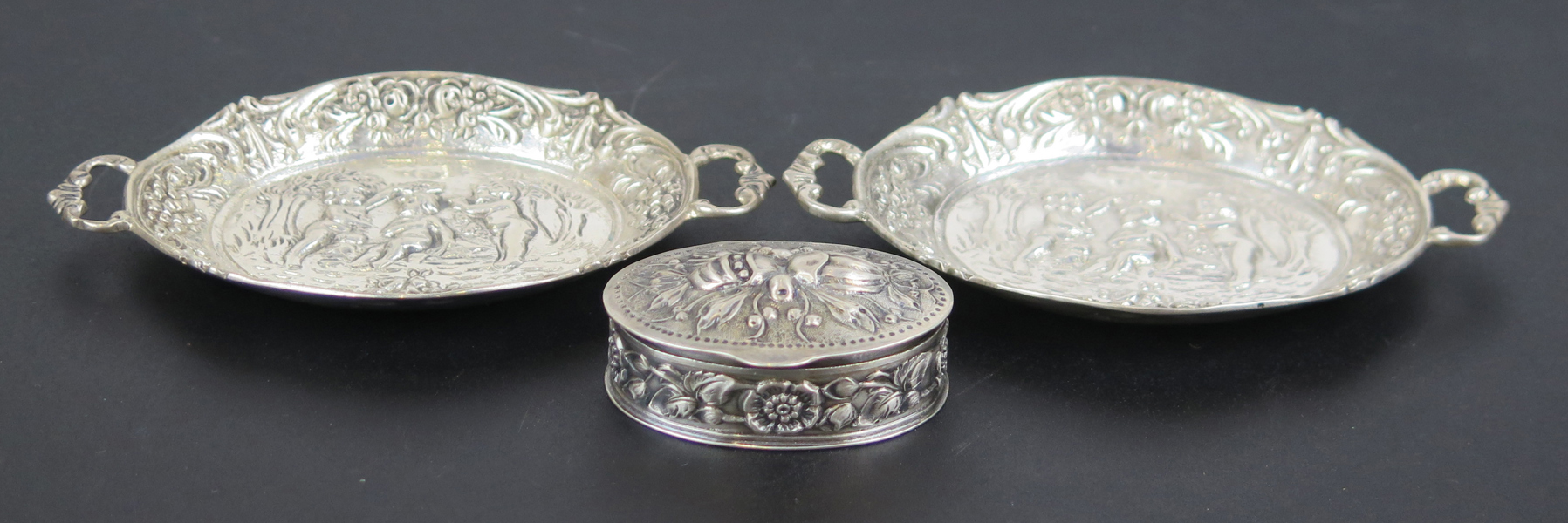 3 delar silver, total vikt 145 gram