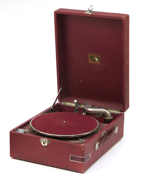 Resegrammofon, His Masters Voice, 1900-talets 1 hälft