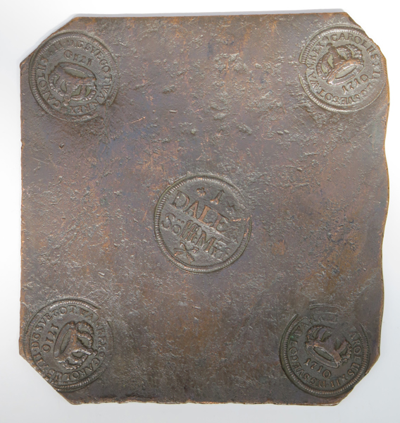 Kopparmynt, 1 Daler Silvermynt, Karl XII 1710, vikt 1220 gram