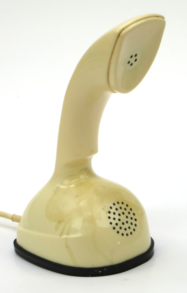 Telefon Ericofon sk Cobra, design Gösta Thames 1953, ej testad