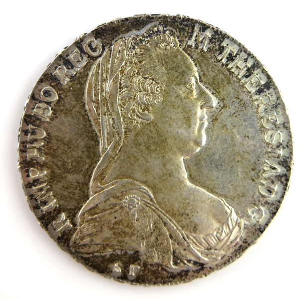 Mynt, silver, Österrike, s k Maria Theresiathaler, _5031a_8d89c582d74e38a_lg.jpeg