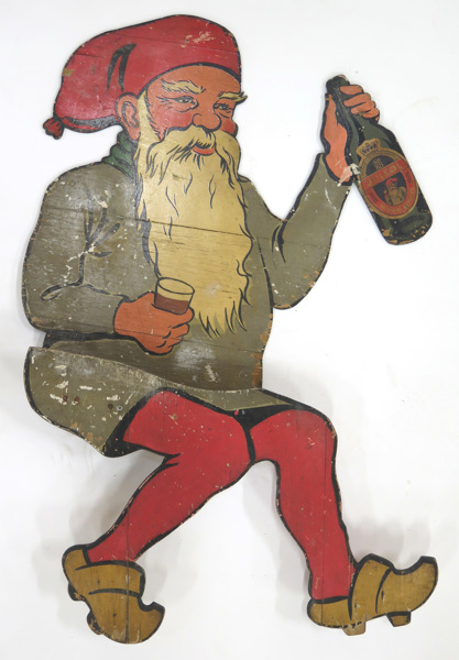 Reklamfigur, bemålat trä, Tuborg/Kongens Bryghus, 1900-talets 1 hälft, _5240a_8d8a04d0b90128d_lg.jpeg