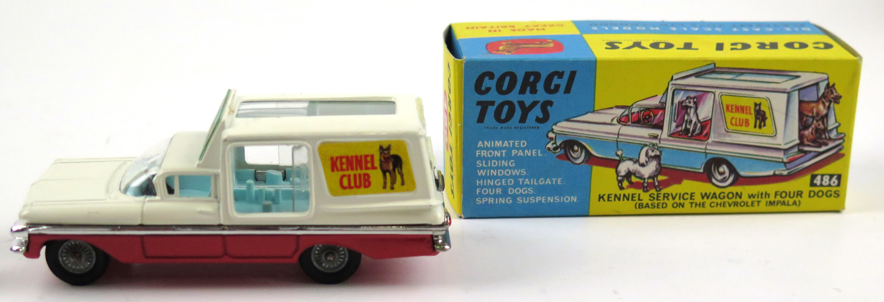 Modellbil, Corgi Toys 486, Kennel Club, med 4 hundar,_5309a_8d8a101783b7c4c_lg.jpeg