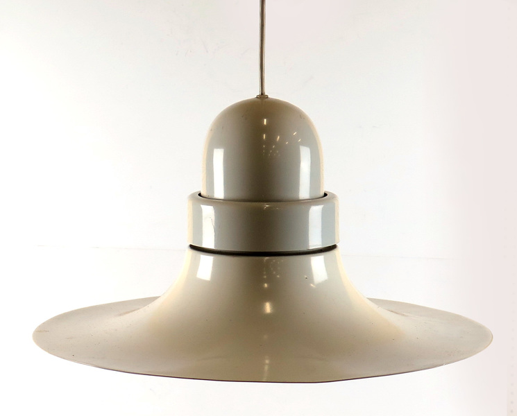 Okänd designer, taklampa, vitlackerad metall, modell snarlik "Cyclon" av P O Ström för IKEA, _5348a_8d8a12145f24068_lg.jpeg