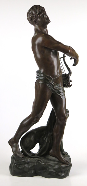 Fugère, Henry, skulptur, bronserad metall, sekelskiftet 1900, Orpheus,_6285a_8d8c3b7449dc644_lg.jpeg