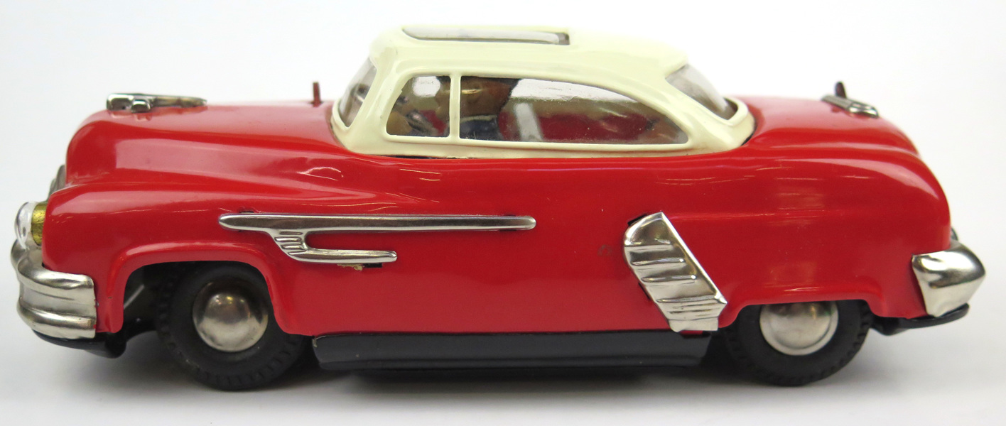 Modellbil, mekanisk/elektrisk, Cadillac, Kyodo Press (KDP) Japan 1950-tal, _6424a_8d8c4663a50661d_lg.jpeg