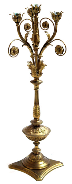 Golvkandelaber, förgylld brons, empirestil, 1800-talets slut, 4 ljusarmar, dekor av akantus mm,_6464a_8d8caa440c489af_lg.jpeg