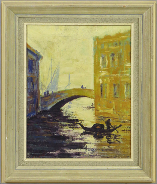 Okänd konstnär, 1900-tal, olja, Venedigmotiv, _6533a_lg.jpeg