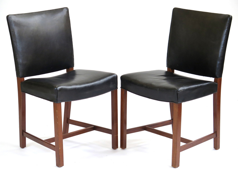 Okänd designer i Ole Wanschers art, stolar, 1 par, valnöt med svart skinnklädsel,_6759a_lg.jpeg