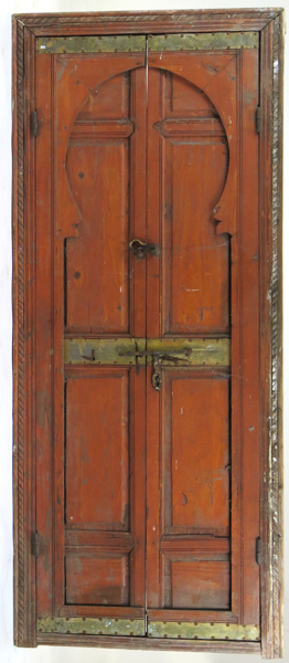 Dörr, skuret och bemålat trä med metallbeslag, Indien, 1900-tal,_7133a_8d8d8e6da778bc2_lg.jpeg