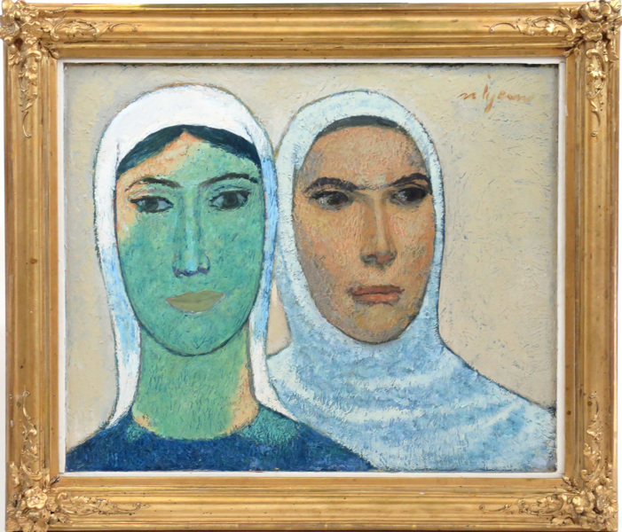 Iyem, Nuri, olja, dubbelporträtt av kvinnor,_7433a_8d8eacfe0c4c5ee_lg.jpeg