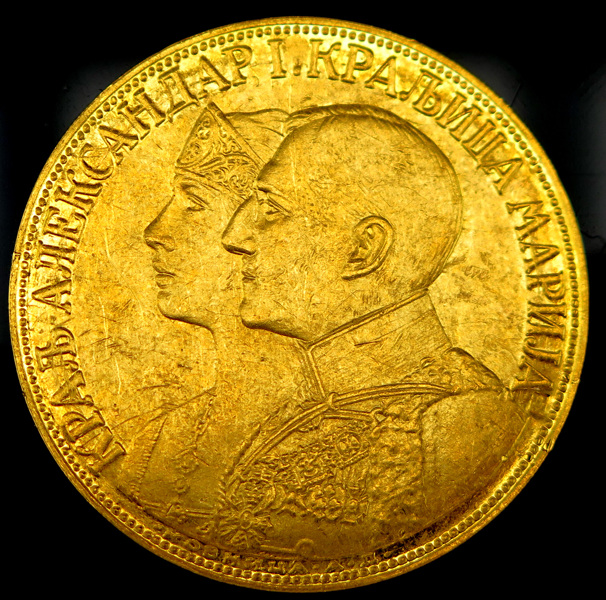 Guldmynt, 4 Dukater, Jugoslavien 1931, guldvikt 13,96 gram, 986/1000 guld_8848a_8d9106ff8f35f65_lg.jpeg