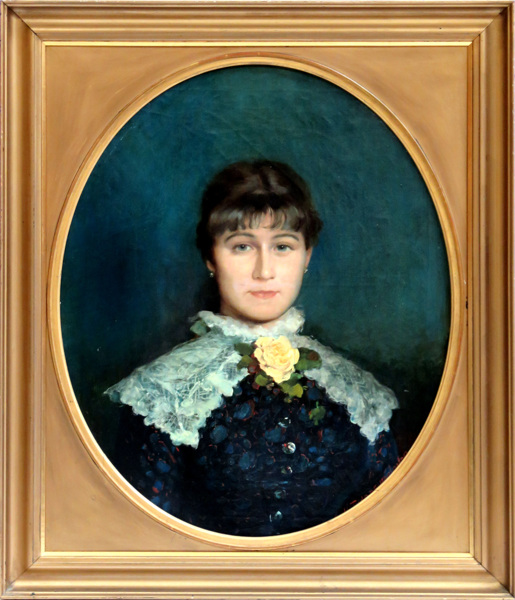Thaddeus Jones, Henry, olja, porträtt av ung dam med gul ros,_9440a_8d91ed00b6178cb_lg.jpeg