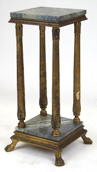 Piedestal, bronserat trä och stuck,_9681a_8d9206a11495c2b_lg.jpeg